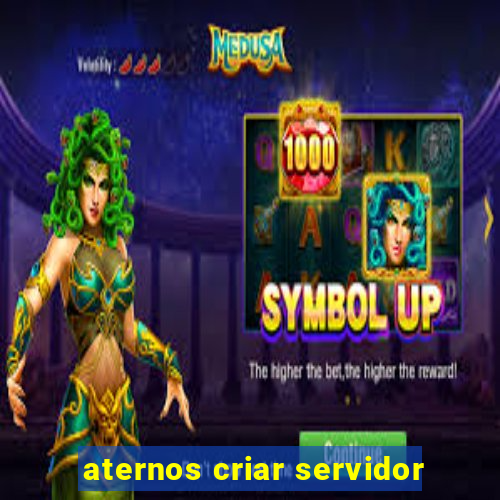 aternos criar servidor